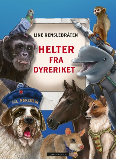 Omslag av "Helter fra dyreriket"