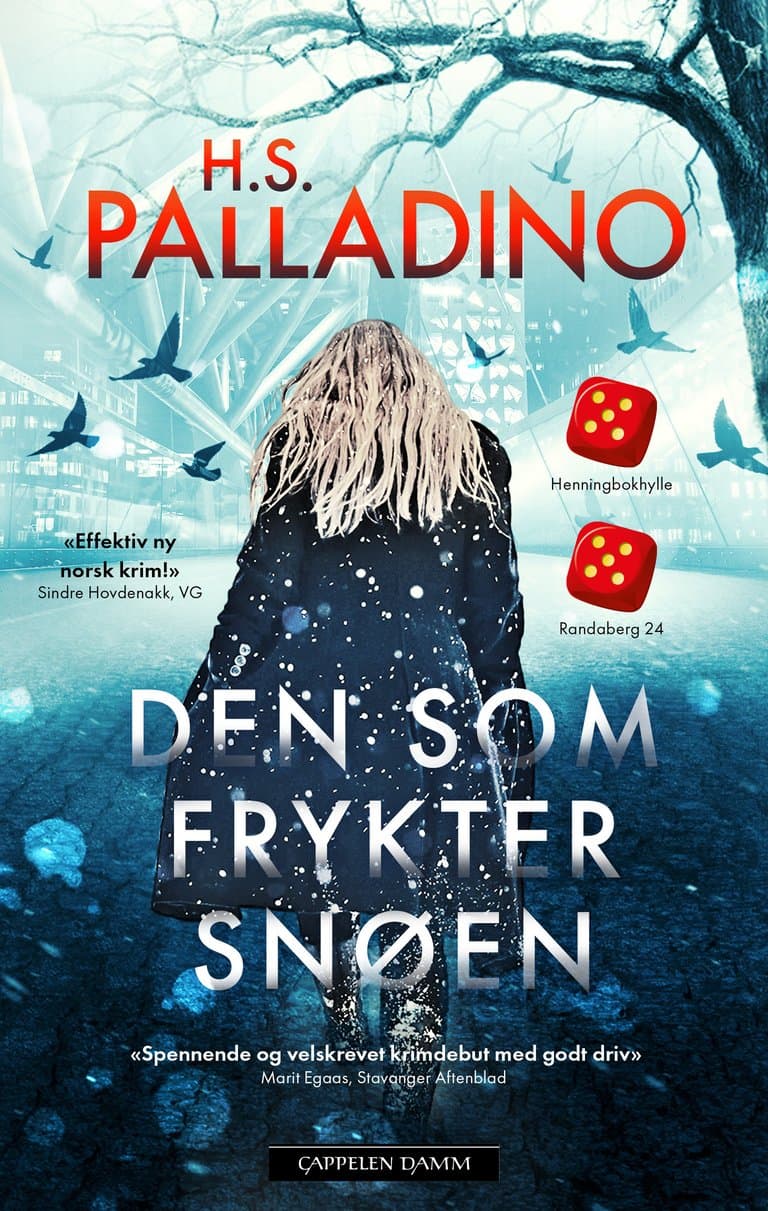 Omslag Den som frykter snøen av H.S. Palladino (Innbundet)