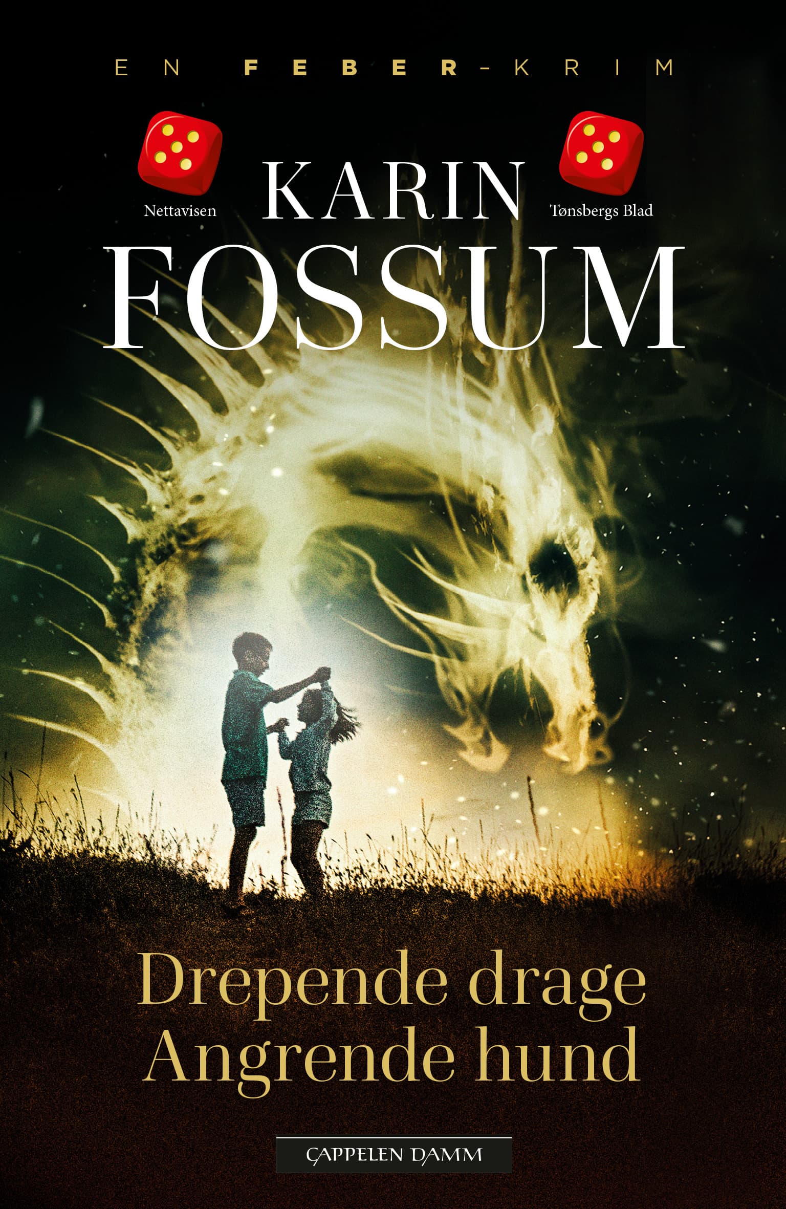 Omslag Drepende drage Angrende hund av Karin Fossum (Heftet)