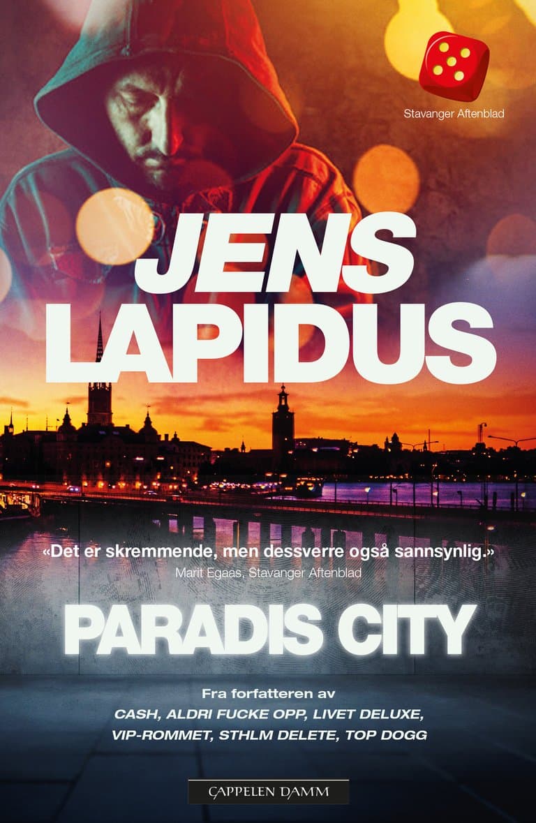 Omslag Paradis City av Jens Lapidus (Innbundet)