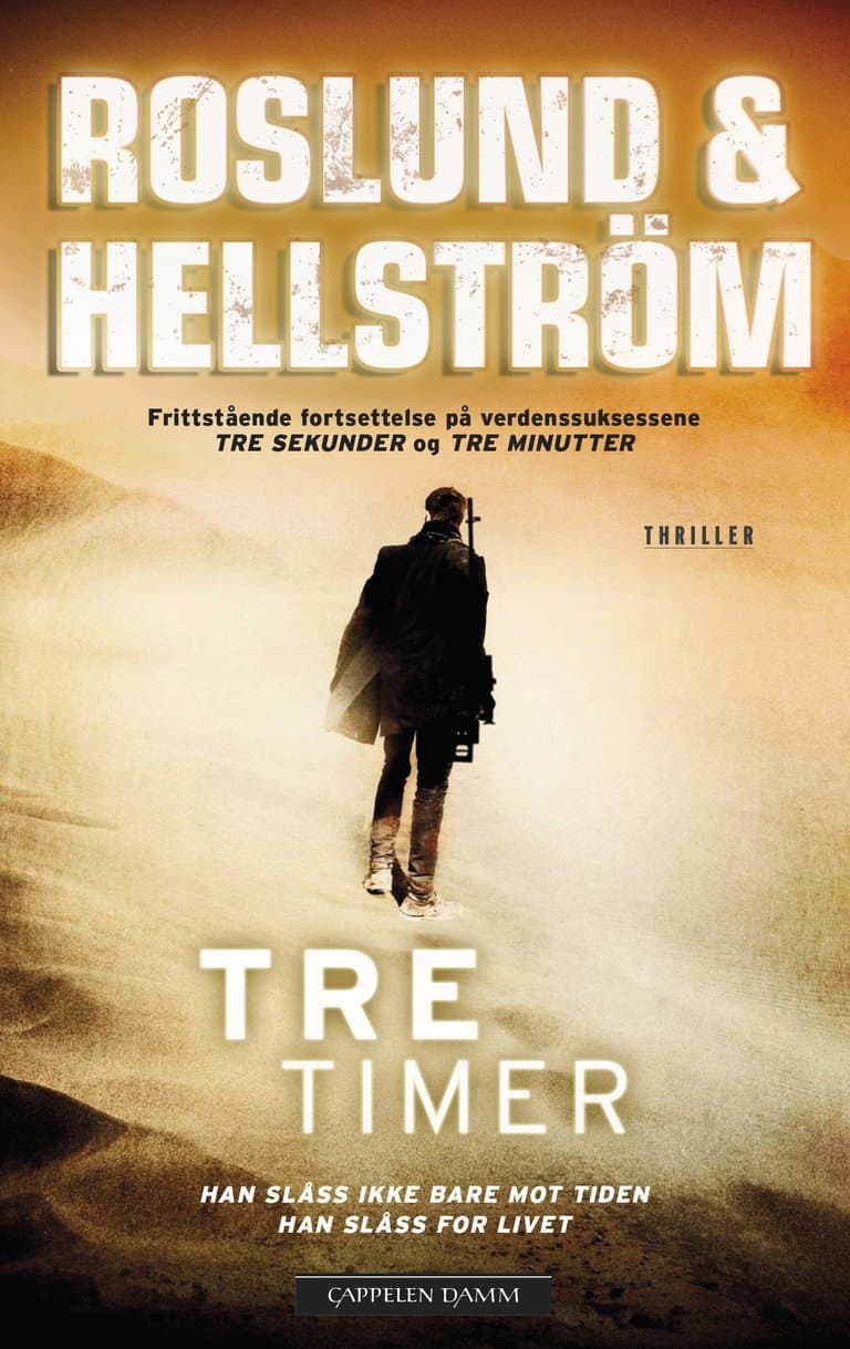 Omslag Tre timer av Roslund & Hellström (Heftet)