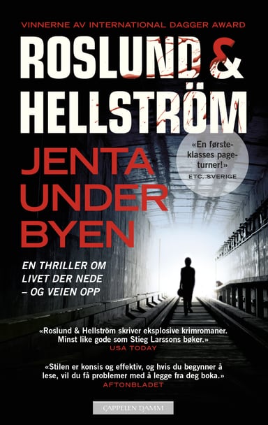 Omslag av "Jenta under byen"