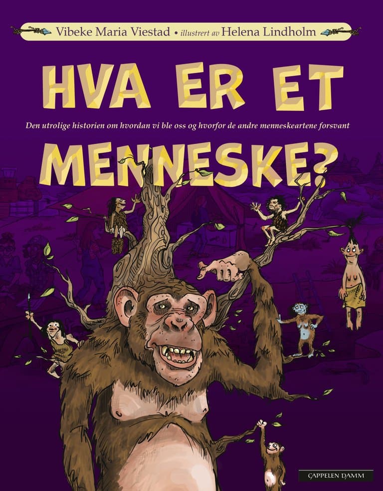 Omslag Hva er et menneske? av Vibeke Maria Viestad (Ebok)