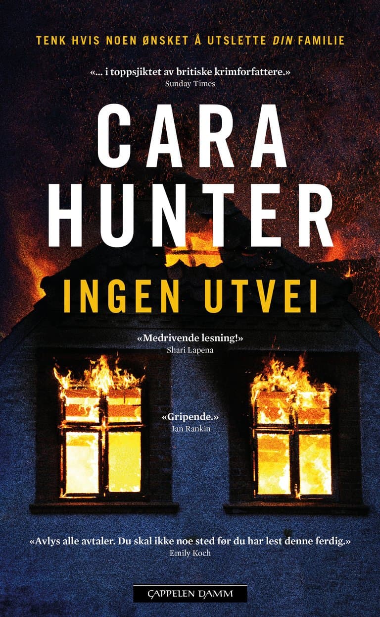 Omslag Ingen utvei av Cara Hunter (Ebok)