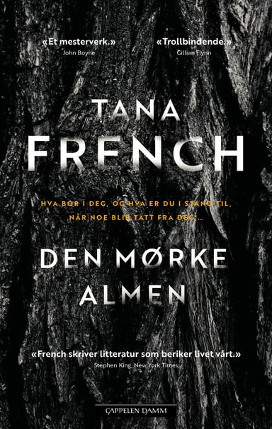 Omslag av "Den mørke almen"