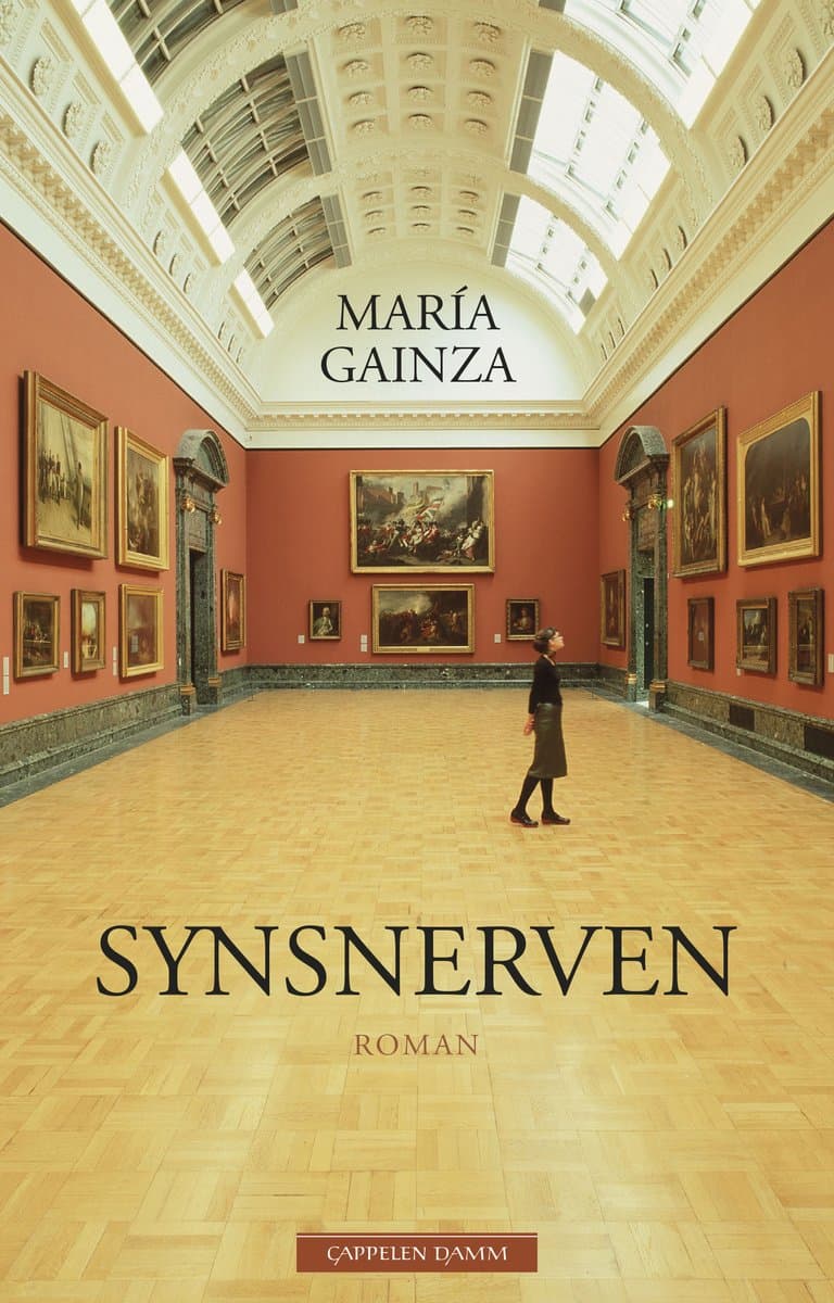 Omslag Synsnerven av María Gainza (Innbundet)