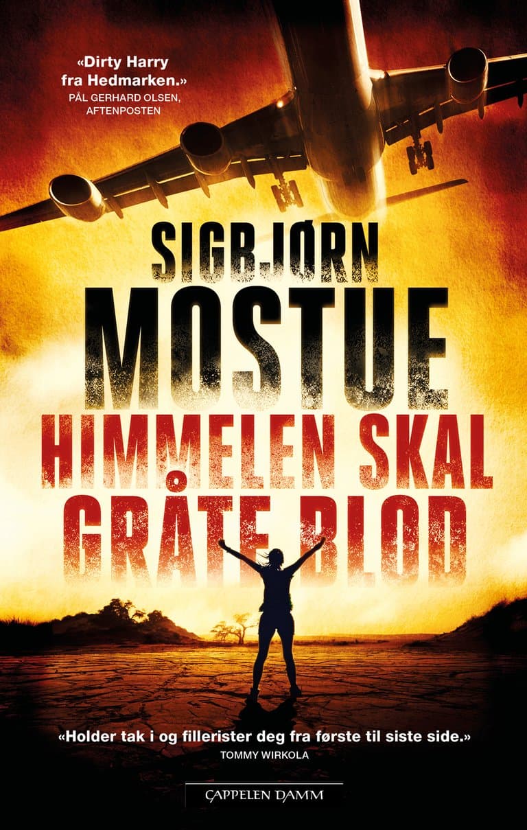 Omslag Himmelen skal gråte blod av Sigbjørn Mostue (Heftet)