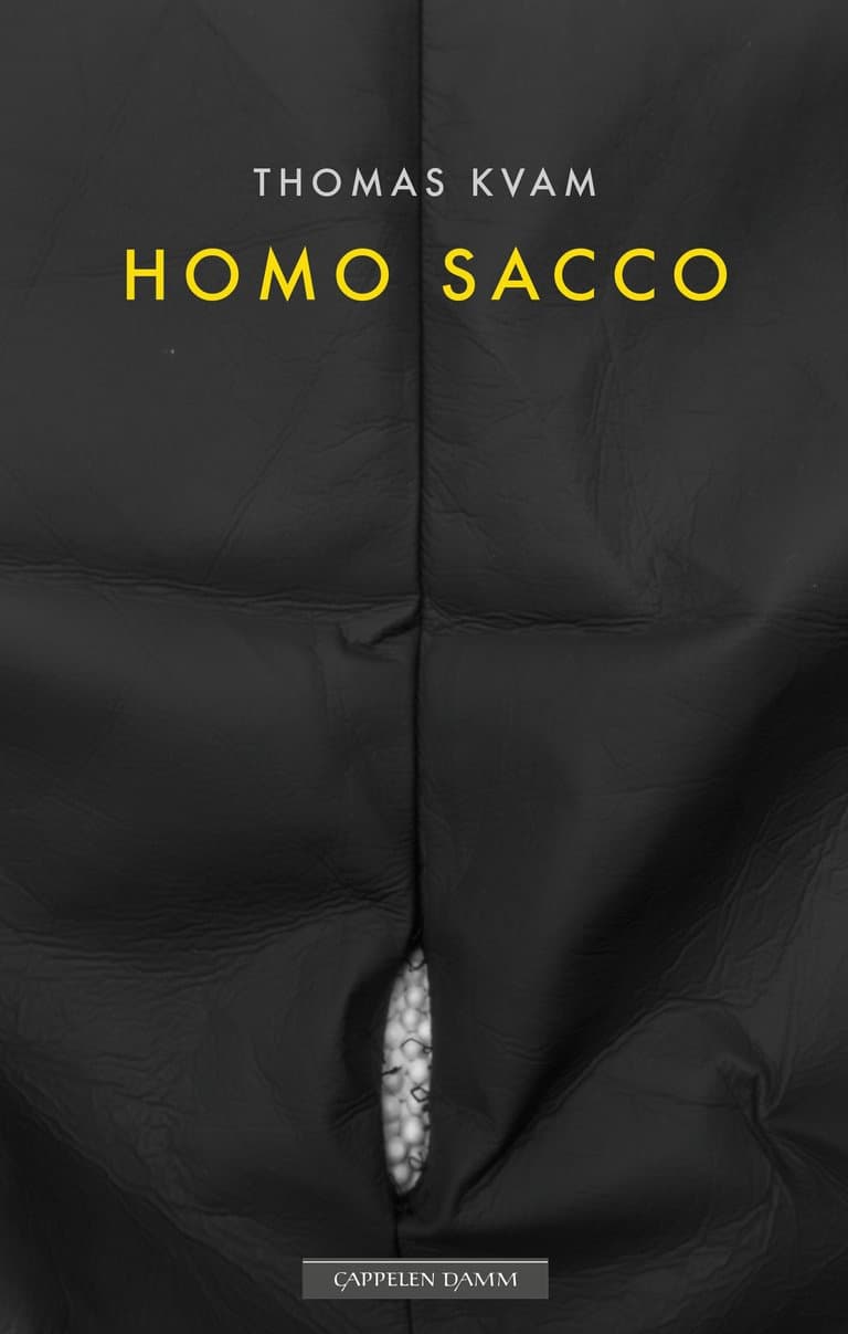 Omslag Homo Sacco av Thomas Kvam (Ebok)