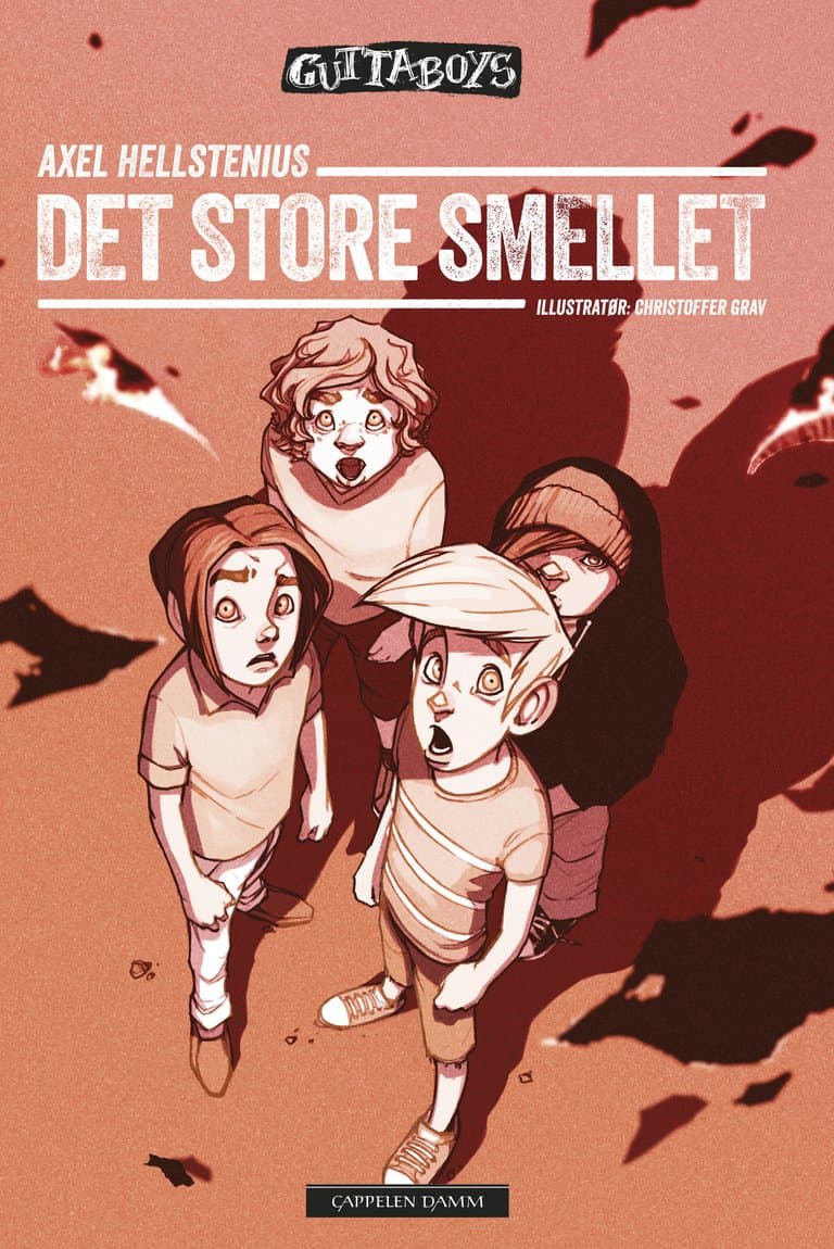 Omslag Det store smellet av Axel Hellstenius (Innbundet)