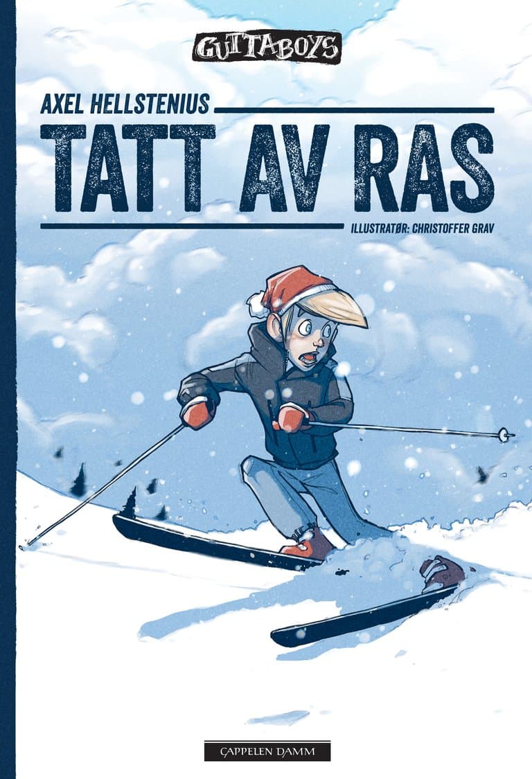 Omslag Tatt av ras av Axel Hellstenius (Innbundet)