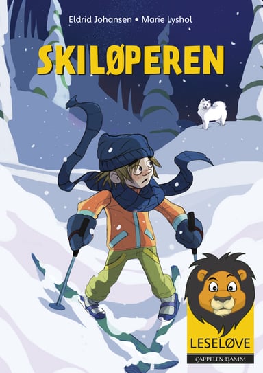 Omslag av "Leseløve - Skiløperen"