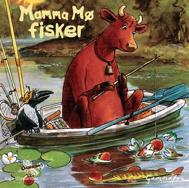 Omslag av "Mamma Mø fisker"