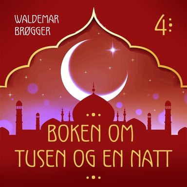 Omslag av "Boken om Tusen og en natt 4"