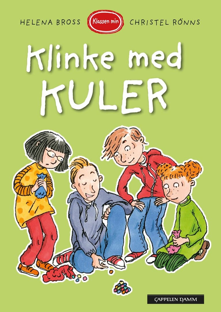 Omslag Klassen min - Klinke med kuler av Helena Bross (Innbundet)