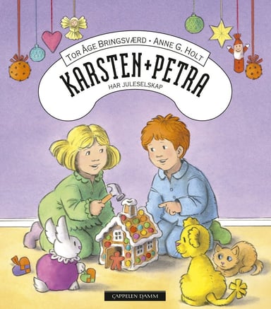 Omslag av "Karsten og Petra har juleselskap"