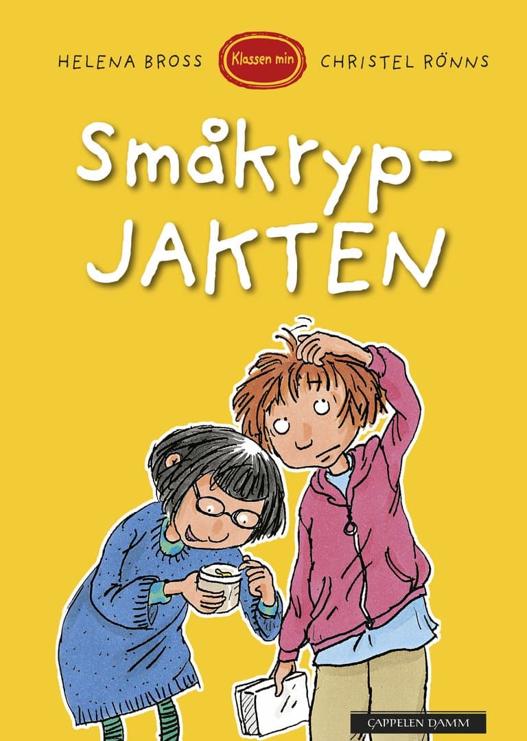 Omslag Klassen min - Småkrypjakten av Helena Bross (Innbundet)