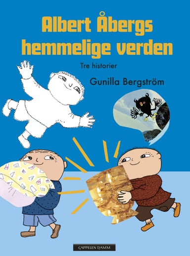 Omslag av "Albert Åbergs hemmelige verden"