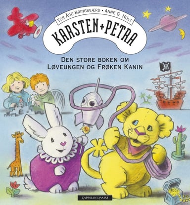 Omslag av "Den store boken om Løveungen og Frøken Kanin"