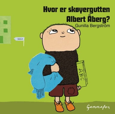 Omslag av "Hvor er skøyergutten Albert Åberg?"