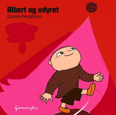Omslag av "Albert og udyret"