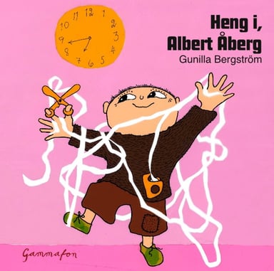 Omslag av "Heng i, Albert Åberg"