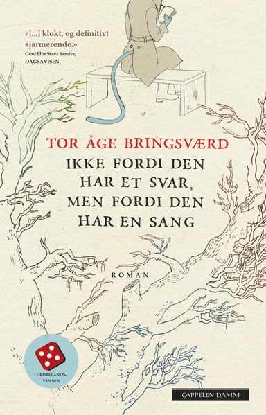 Omslag av "Ikke fordi den har et svar, men fordi den har en sang"