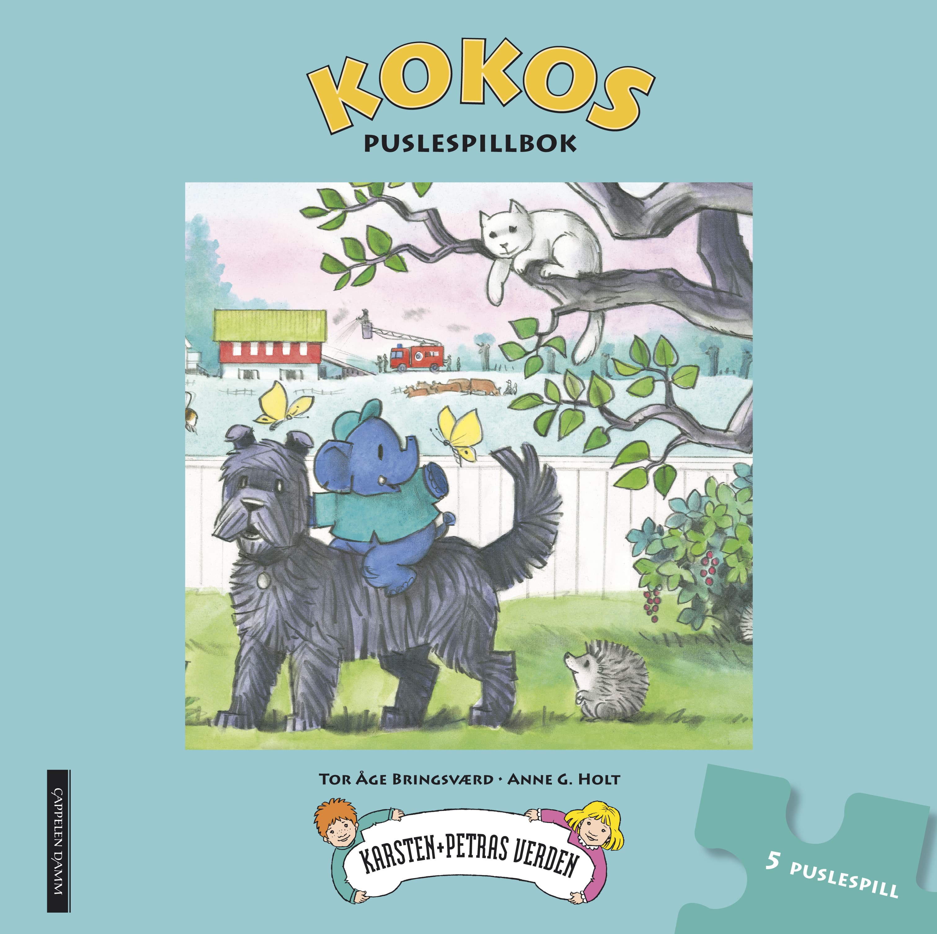 Omslag Kokos puslespillbok av Tor Åge Bringsværd (Innbundet)