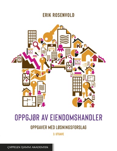 Omslag av "Oppgjør av eiendomshandler. Oppgaver med løsningsforslag"