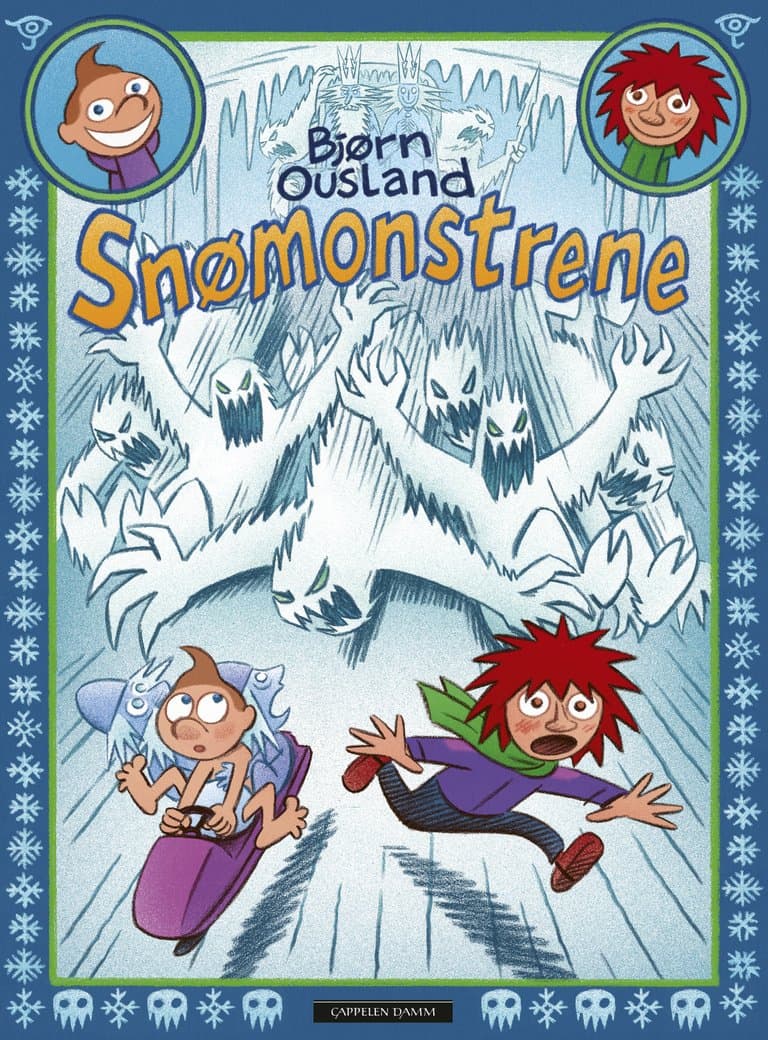 Omslag Snømonstrene av Bjørn Ousland (Innbundet)