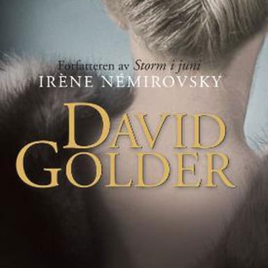 Omslag av "David Golder"