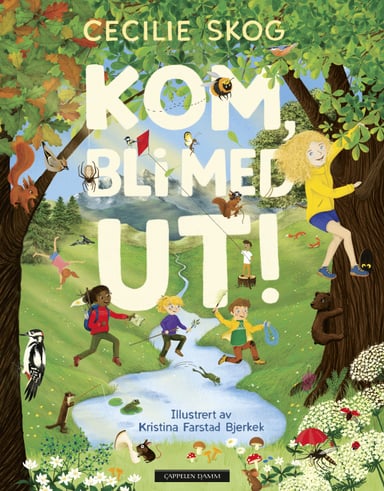 Omslag av "Kom, bli med ut!"