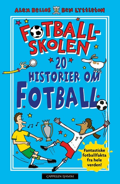 Omslag av "Fotballskolen - 20 historier om fotball"