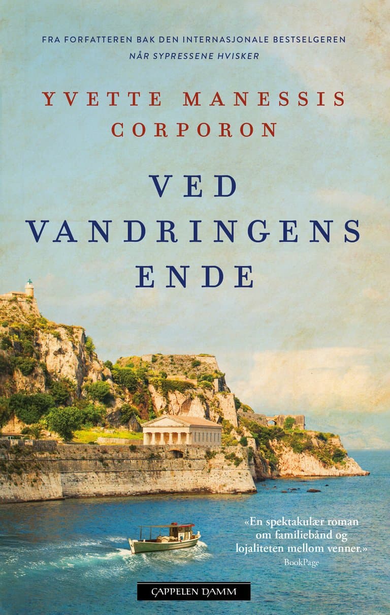 Omslag Ved vandringens ende av Yvette Manessis Corporon (Heftet)