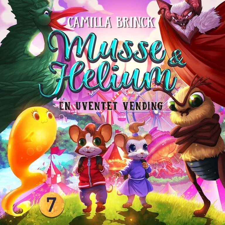 Omslag Musse & Helium - En uventet vending av Camilla Brinck (Lydbok)