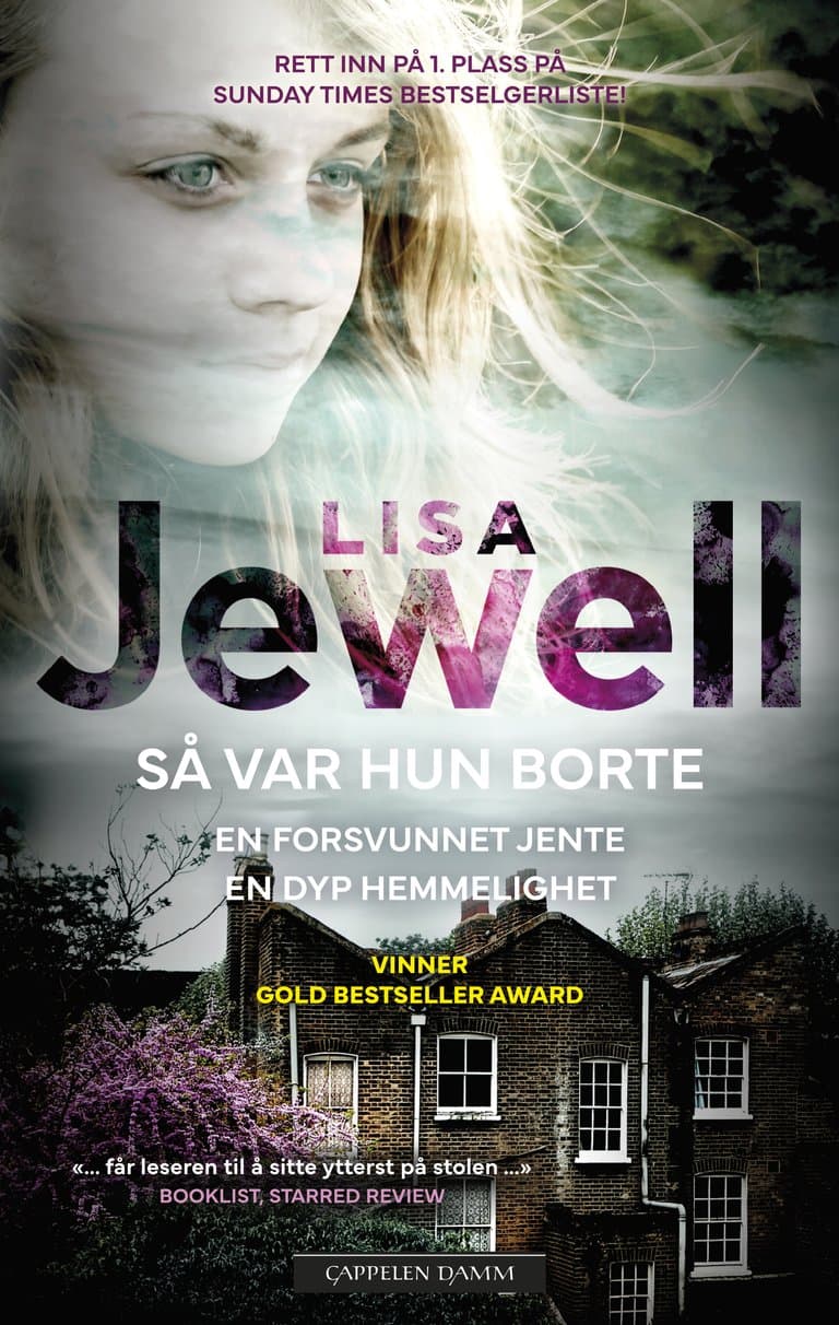 Omslag Så var hun borte av Lisa Jewell (Heftet)