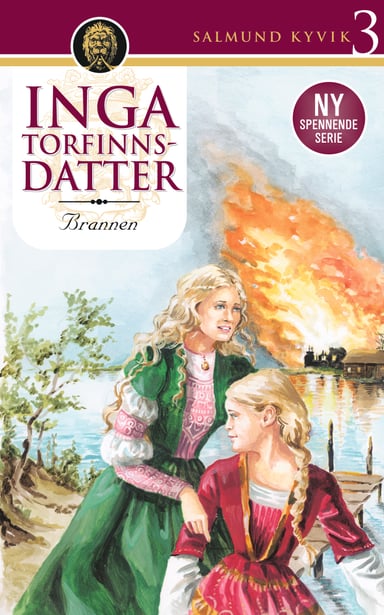 Omslag av "Brannen"