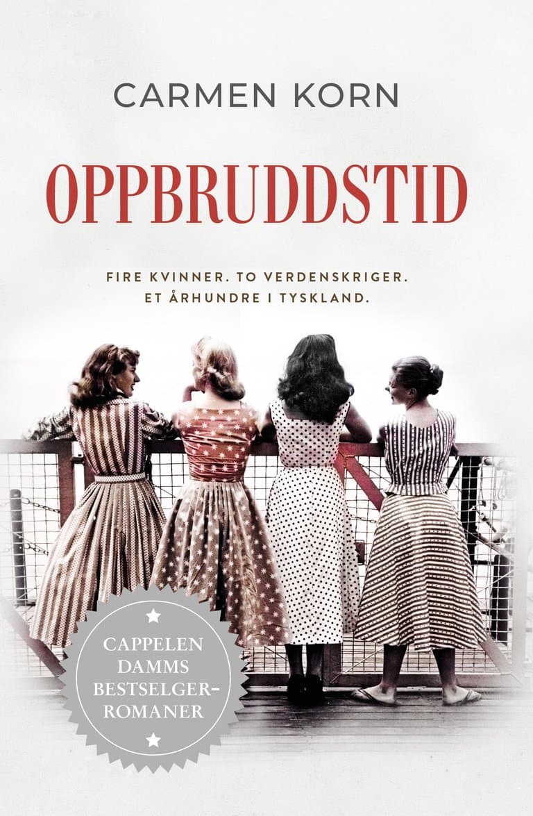 Omslag Oppbruddstid av Carmen Korn (Innbundet)