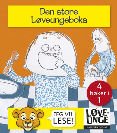 Omslag av "Den store løveungeboka"