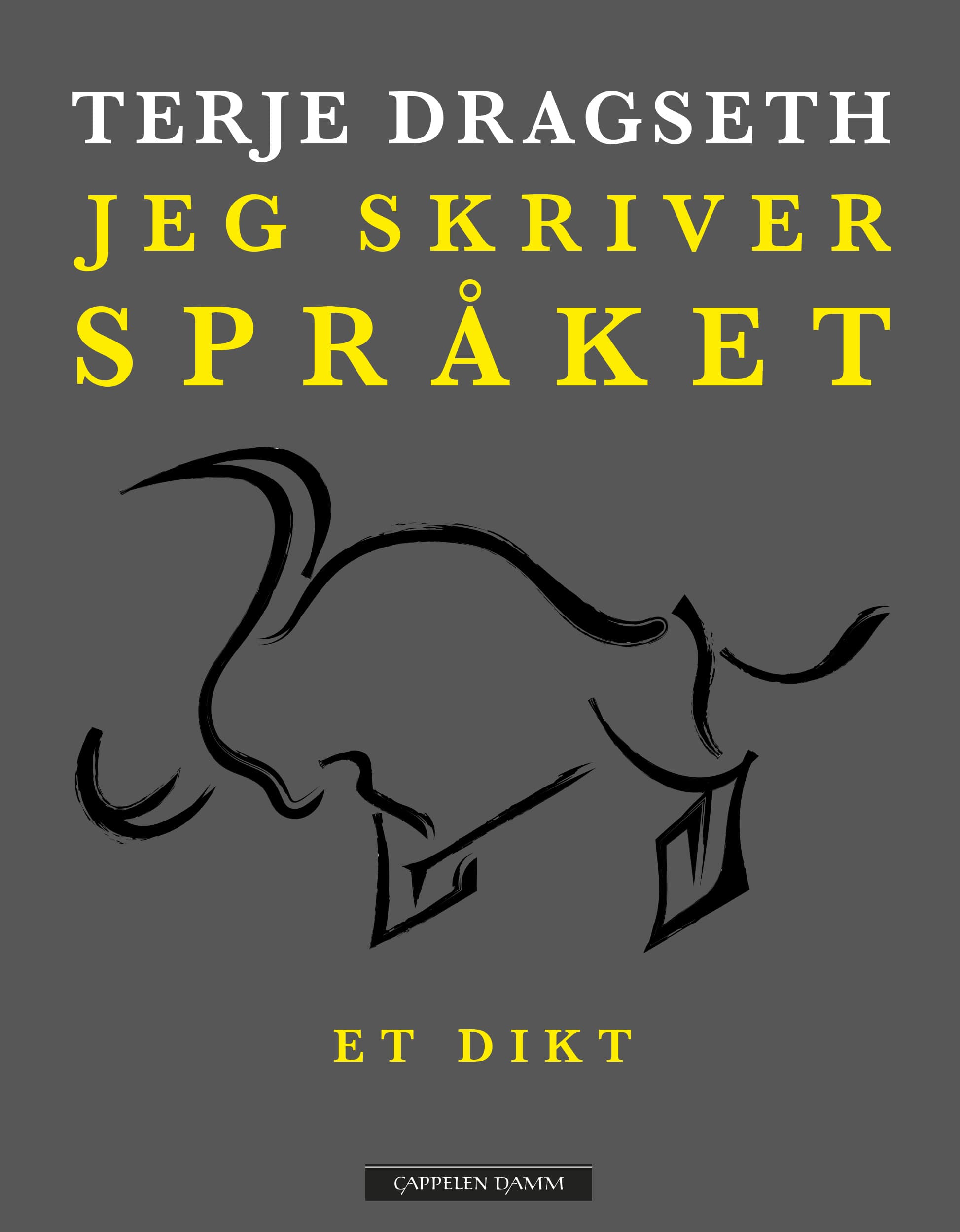 Omslag Jeg skriver språket av Terje Dragseth (Ebok)