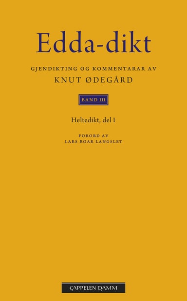 Omslag av "Edda-dikt Band III"