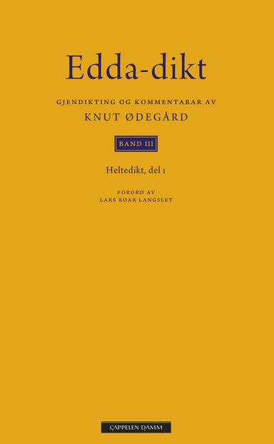 Omslag av "Edda-dikt Band III"