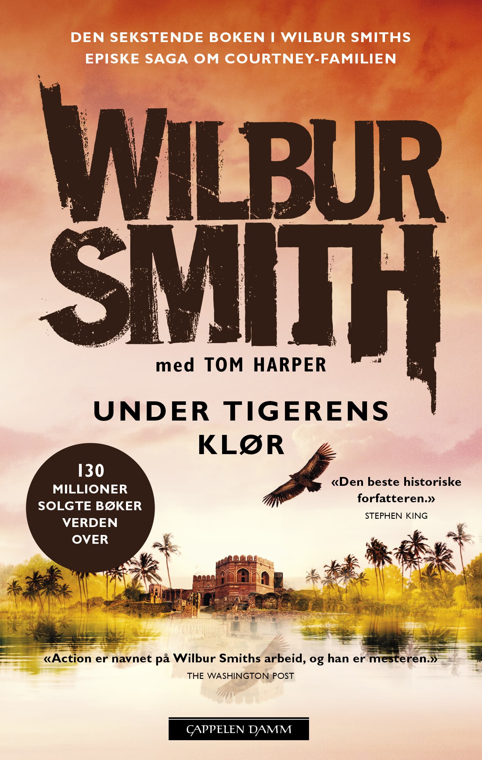 Omslag Under tigerens klør av Wilbur Smith (Ebok)