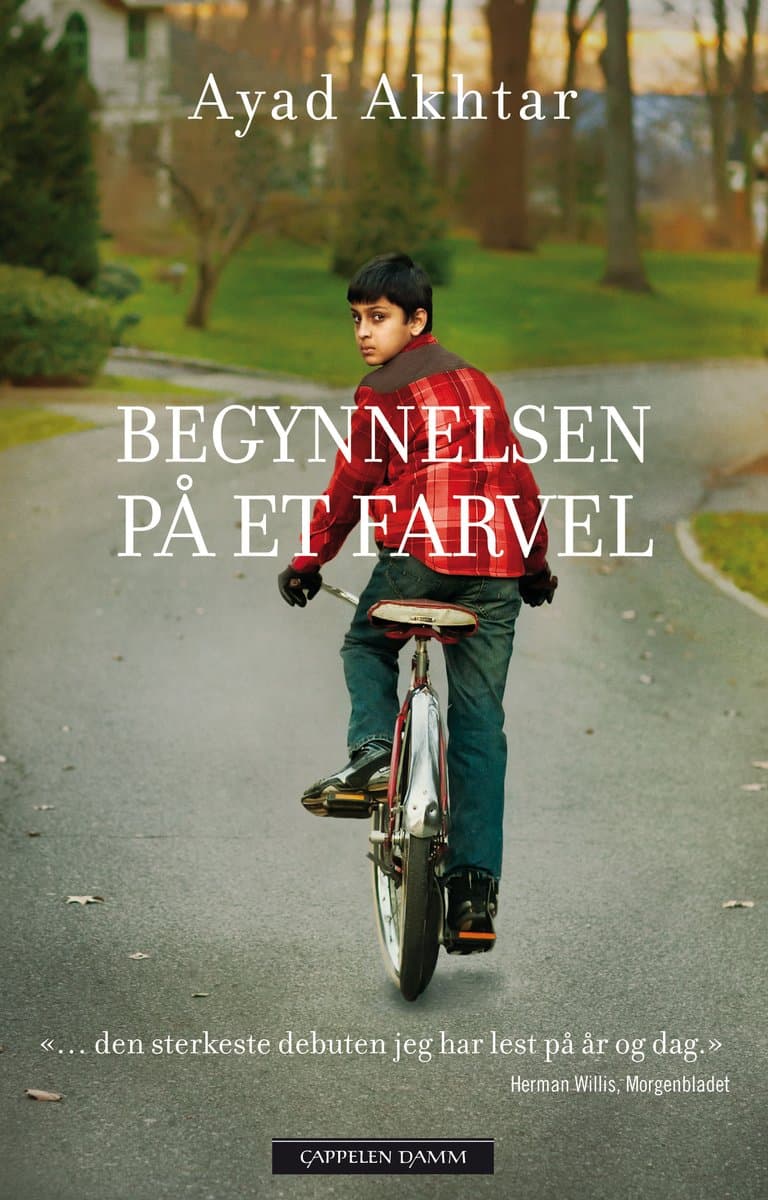 Omslag Begynnelsen på et farvel av Ayad Akhtar (Ebok)
