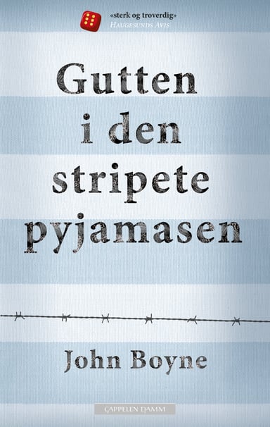 Omslag av "Gutten i den stripete pyjamasen"