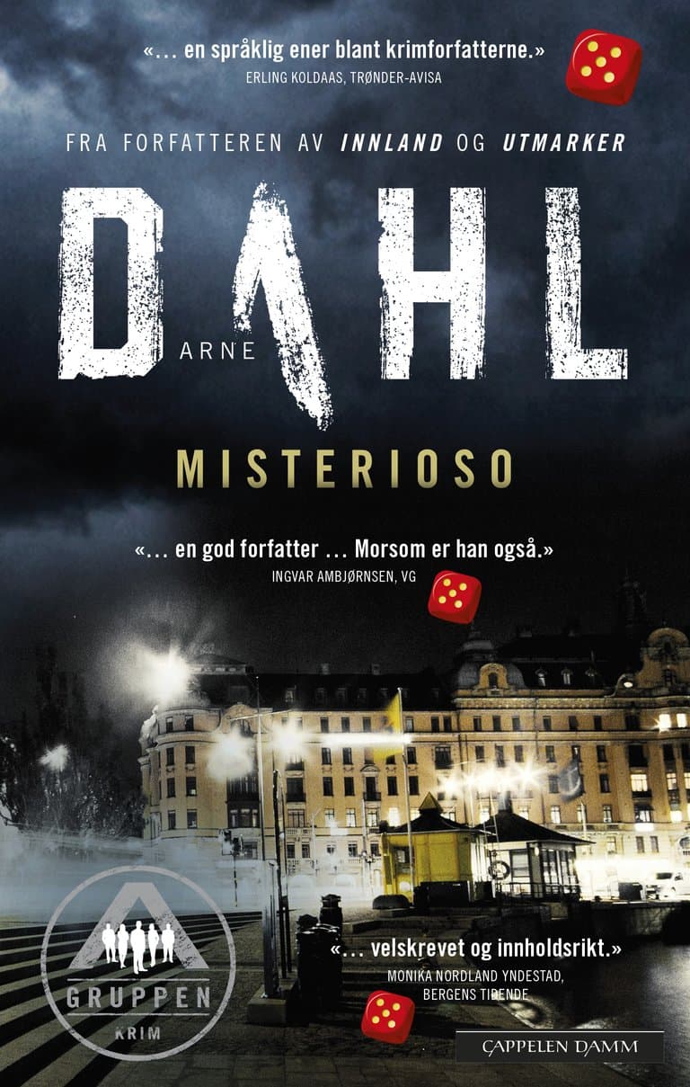 Omslag Misterioso av Arne Dahl (Heftet)