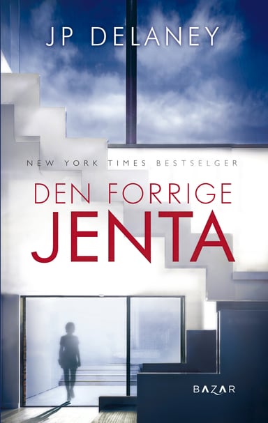 Omslag av "Den forrige jenta"
