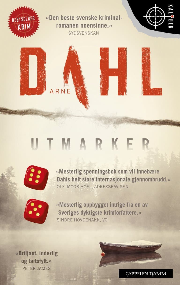 Omslag Utmarker av Arne Dahl (Heftet)