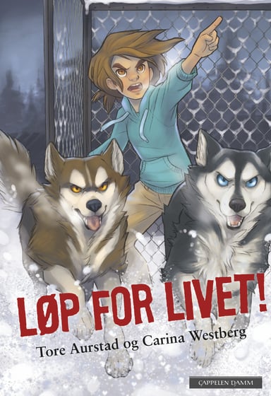 Omslag av "Løp for livet!"
