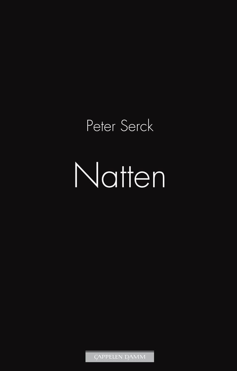 Omslag Natten av Peter Serck (Innbundet)