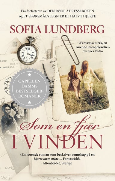 Omslag av "Som en fjær i vinden"